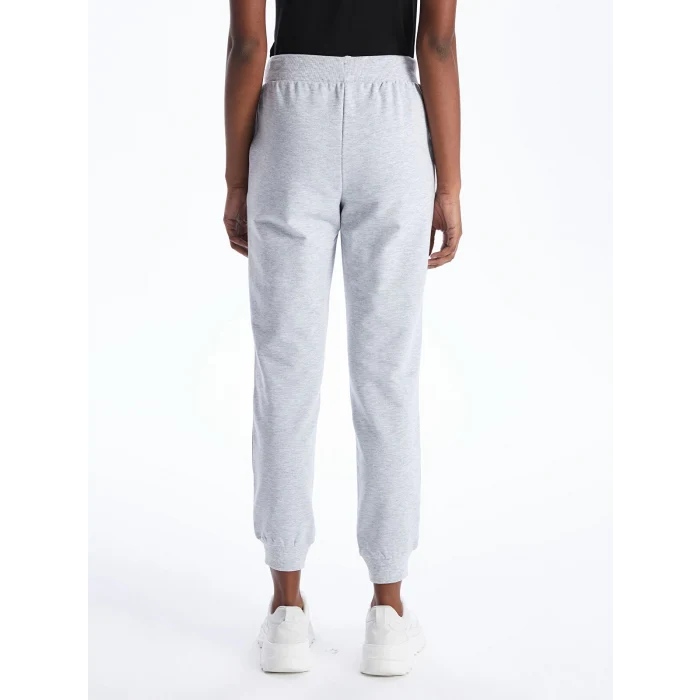 LCW Vision Gri Beli Lastikli Kadın Jogger Eşofman Altı