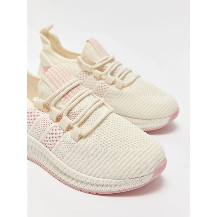 LC WAIKIKI Beyaz File Detaylı Kadın Spor Ayakkabı