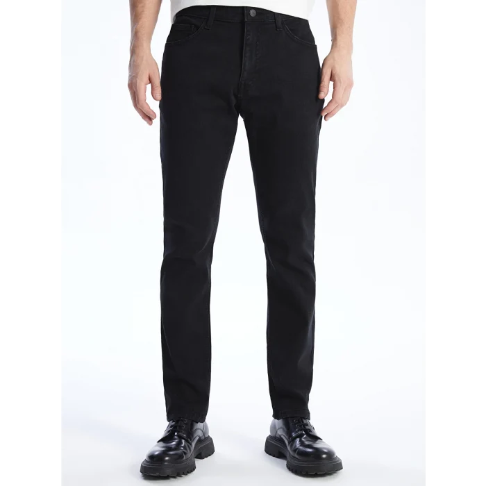 LCW Jeans Siyah 779 Regular Fit Erkek Jean Pantolon