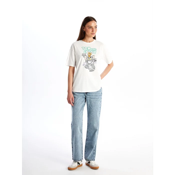 LCW Modest Indigo Straight Fit Kadın Jean Pantolon