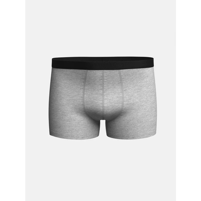 LC WAIKIKI Siyah Standart Kalıp Pamuklu Esnek Erkek Boxer 3lü