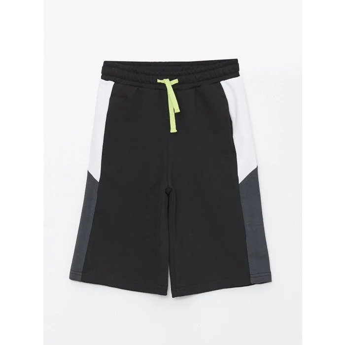 LCW Kids Siyah Beli Lastikli Renk Bloklu Erkek Çocuk Roller