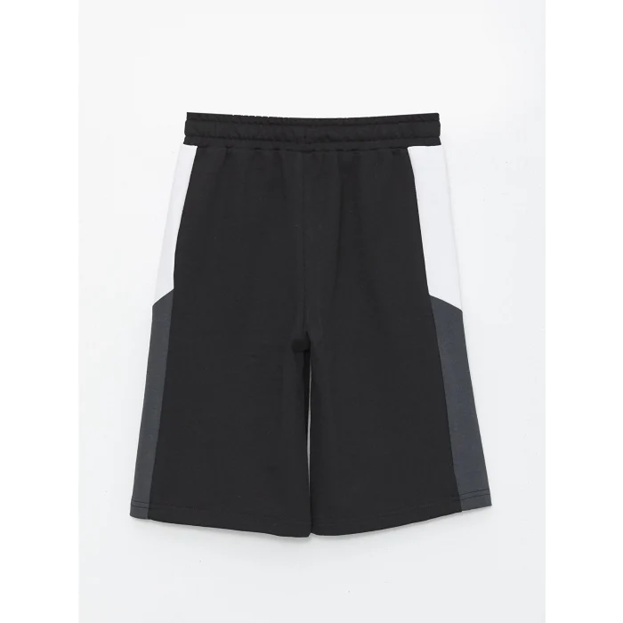 LCW Kids Siyah Beli Lastikli Renk Bloklu Erkek Çocuk Roller