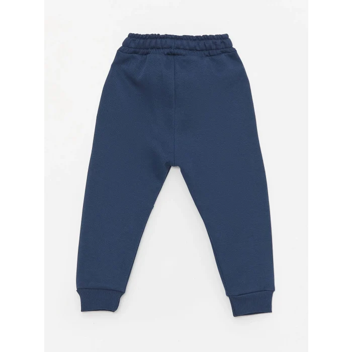 LCW Kids Indigo Beli Lastikli Basic Erkek Bebek Eşofman Alt