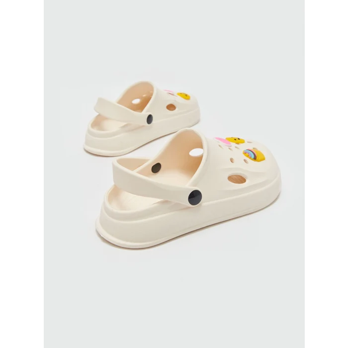 LCW STEPS Bej Baskılı Kadın Sandalet