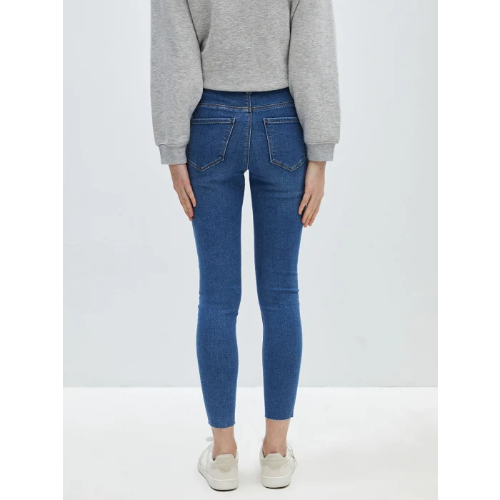 LCW Jeans Indigo Jüpiter Süper Skinny Fit Kadın Jean Pantolon