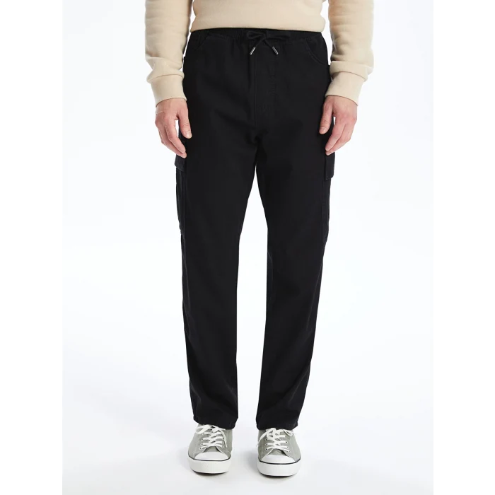 LCW Jeans Siyah 700 Straight Fit Erkek Jean Pantolon