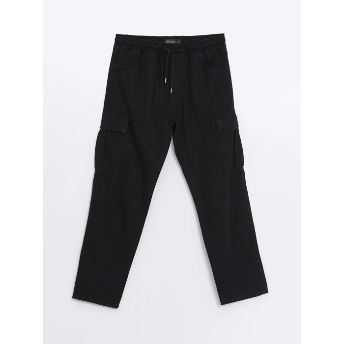 LCW Jeans Siyah 700 Straight Fit Erkek Jean Pantolon