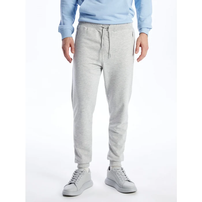 XSIDE Gri Slim Fit Erkek Jogger Eşofman Altı