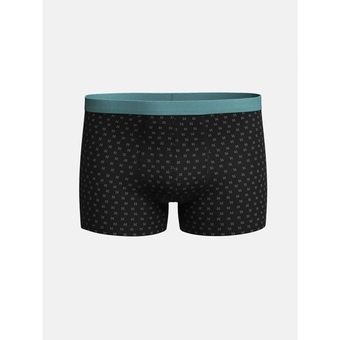 LC WAIKIKI Siyah Standart Kalıp Pamuklu Esnek Erkek Boxer 3lü