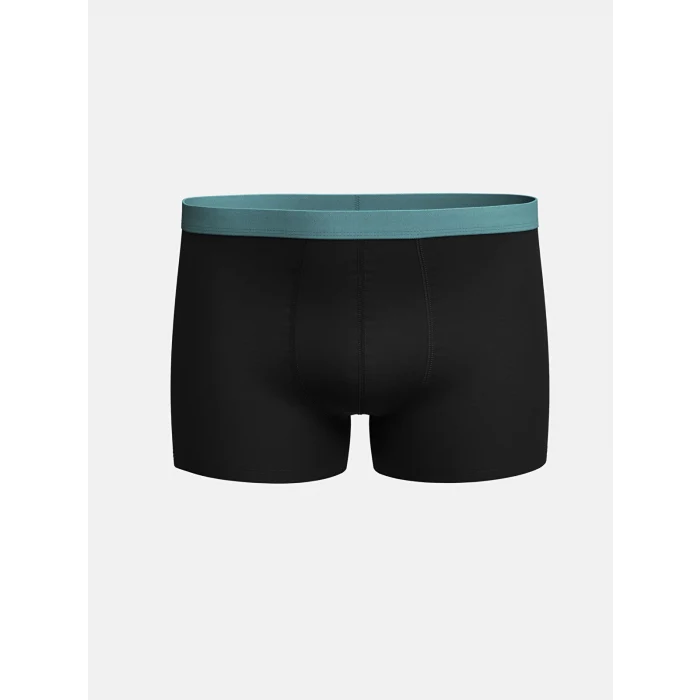 LC WAIKIKI Siyah Standart Kalıp Pamuklu Esnek Erkek Boxer 3lü