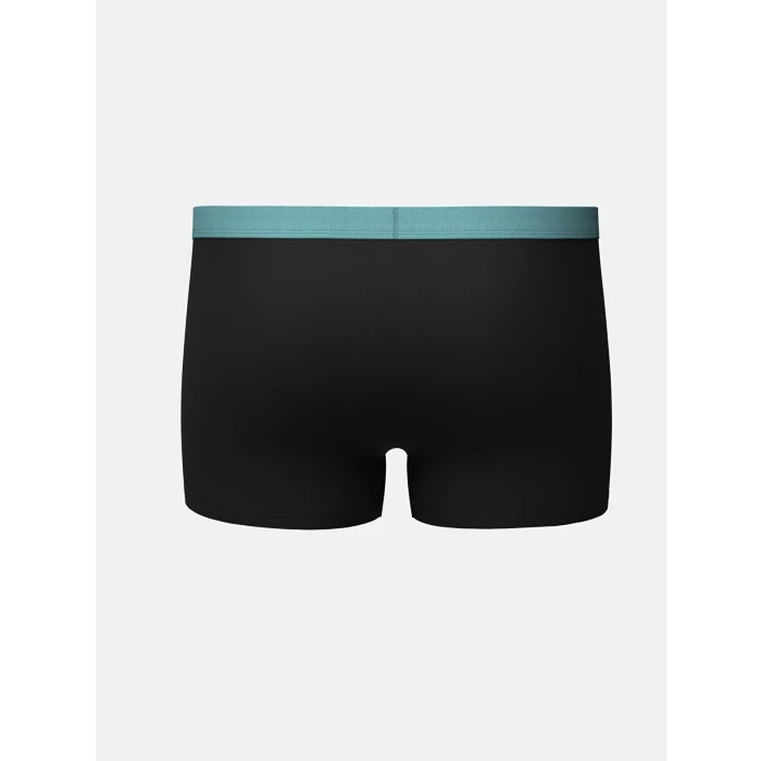 LC WAIKIKI Siyah Standart Kalıp Pamuklu Esnek Erkek Boxer 3lü