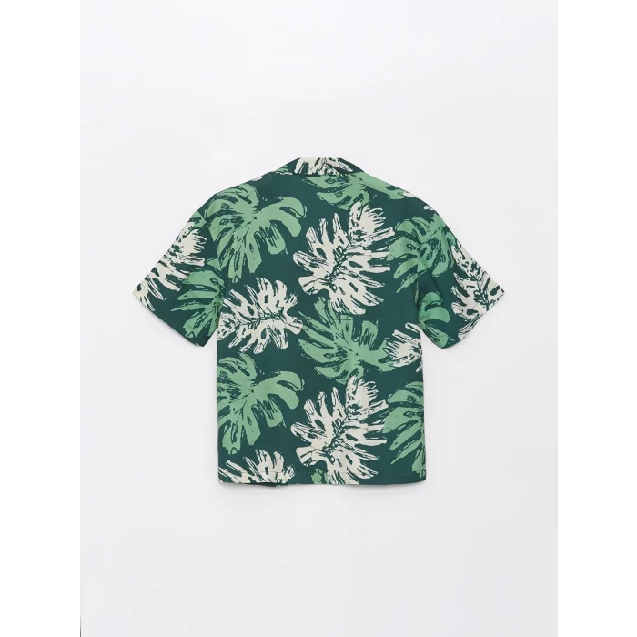 LCW Kids Yeşil Rahat Kalıp Erkek Çocuk Gömlek