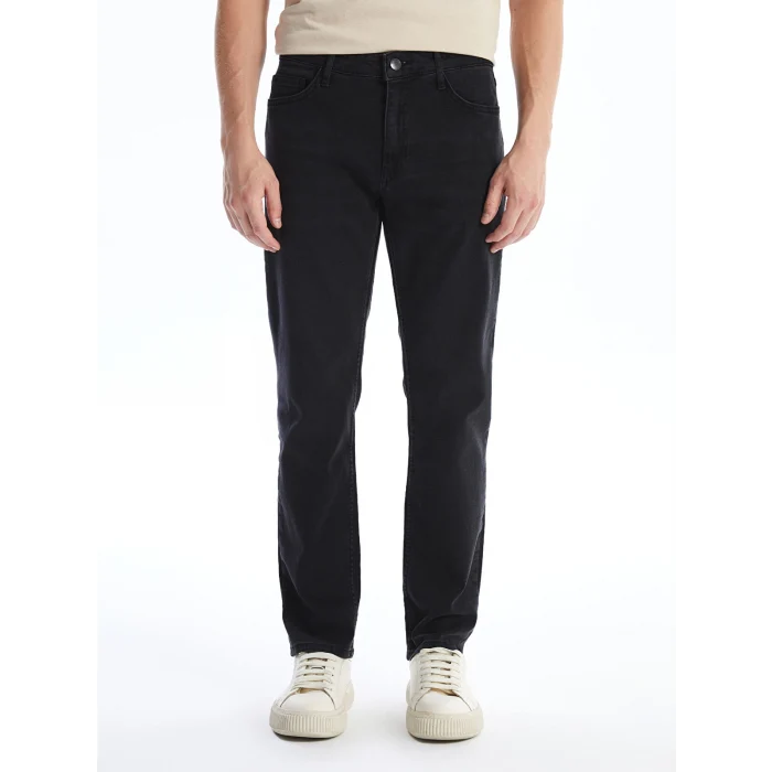LCW Jeans Siyah 779 Regular Fit Erkek Jean Pantolon