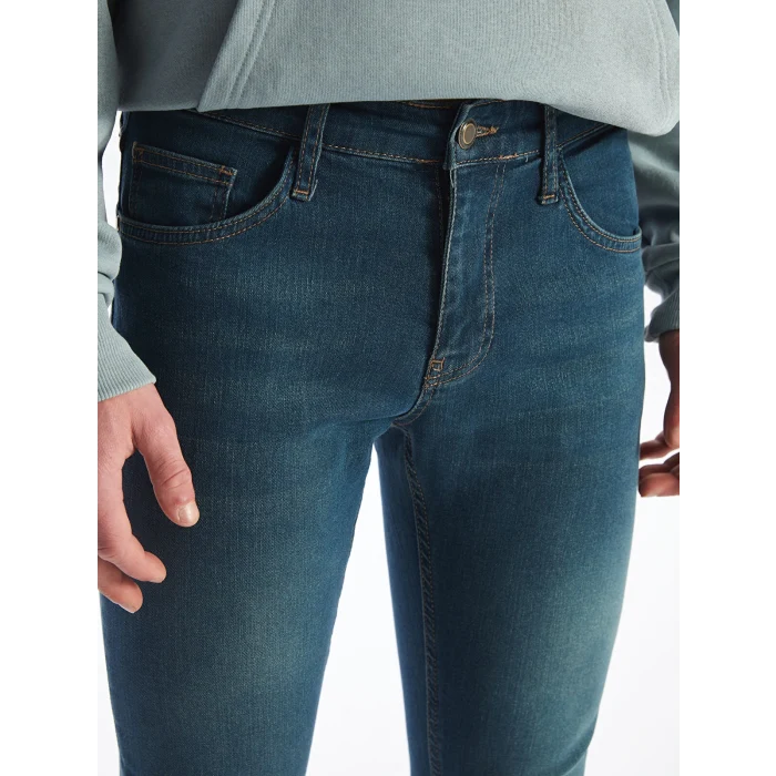 LCW Jeans Yeşil 760 Skinny Fit Erkek Jean Pantolon