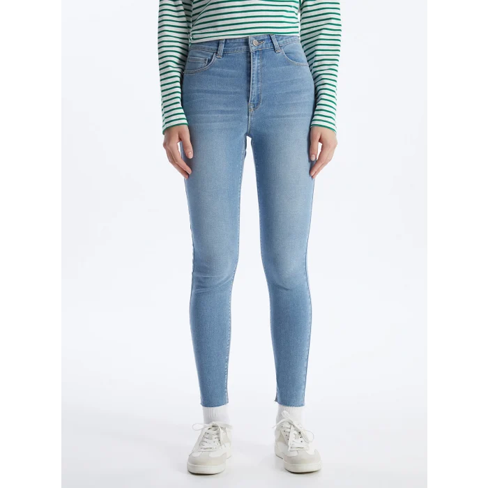 LCW Jeans Indigo Mercury Skinny Fit Kadın Jean Pantolon
