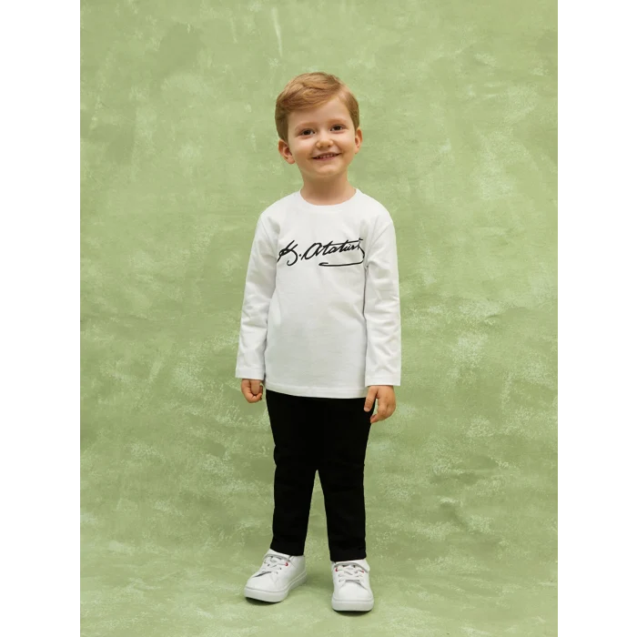 LCW Kids Siyah Basic Erkek Bebek Pantolon