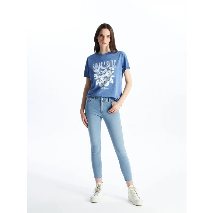 LCW Jeans Indigo Mercury Skinny Fit Kadın Jean Pantolon