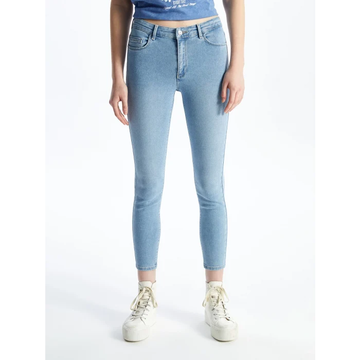 LCW Jeans Indigo Mercury Skinny Fit Kadın Jean Pantolon