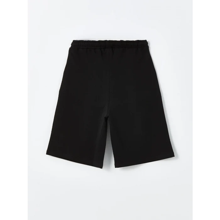 LCW Kids Beyaz Rahat Kalıp Erkek Çocuk Tişört ve Şort