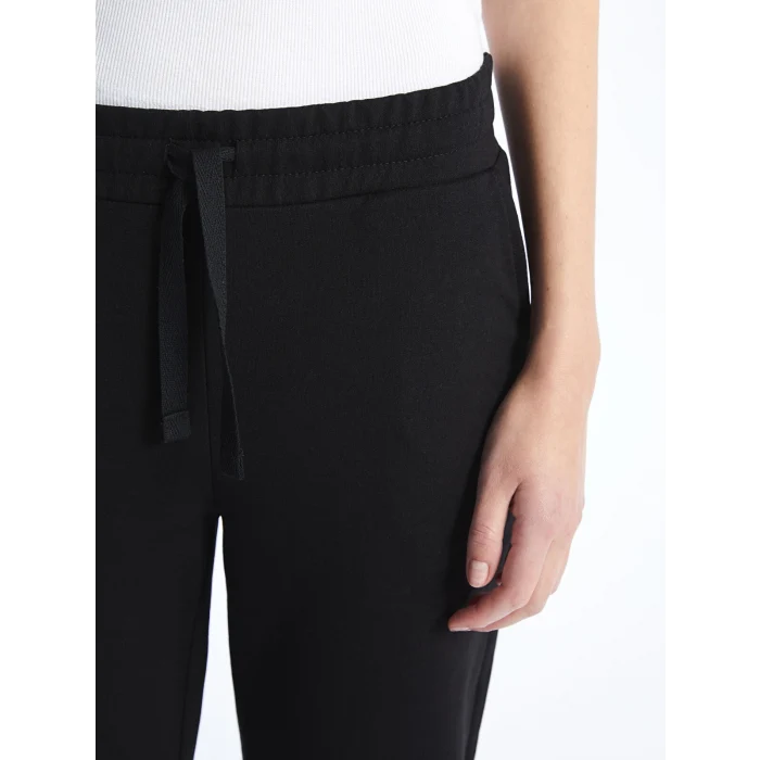 LCW Vision Siyah Beli Lastikli Kadın Eşofman Altı