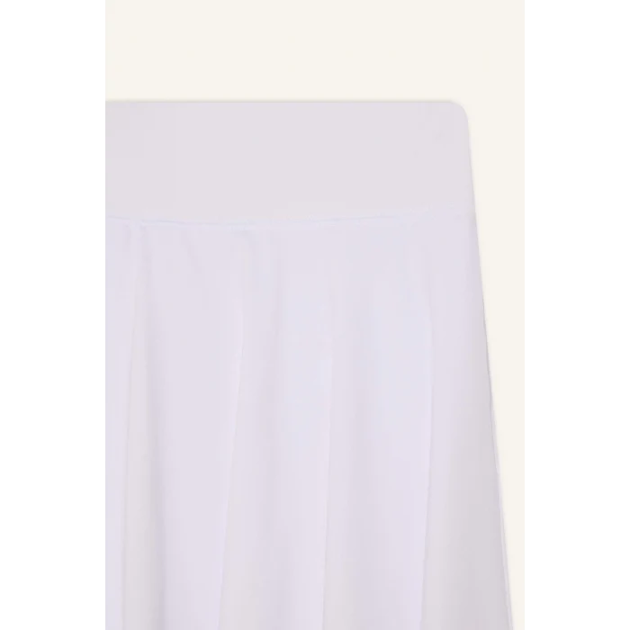 Defacto A2514 Beyaz DeFactoFit Sporcu İçi Taytlı Mini Tenis Eteği