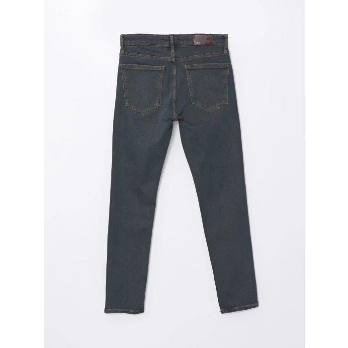 LCW Jeans Yeşil 750 Slim Fit Erkek Jean Pantolon