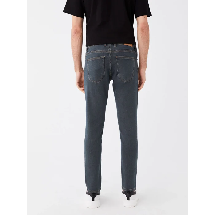 LCW Jeans Yeşil 750 Slim Fit Erkek Jean Pantolon