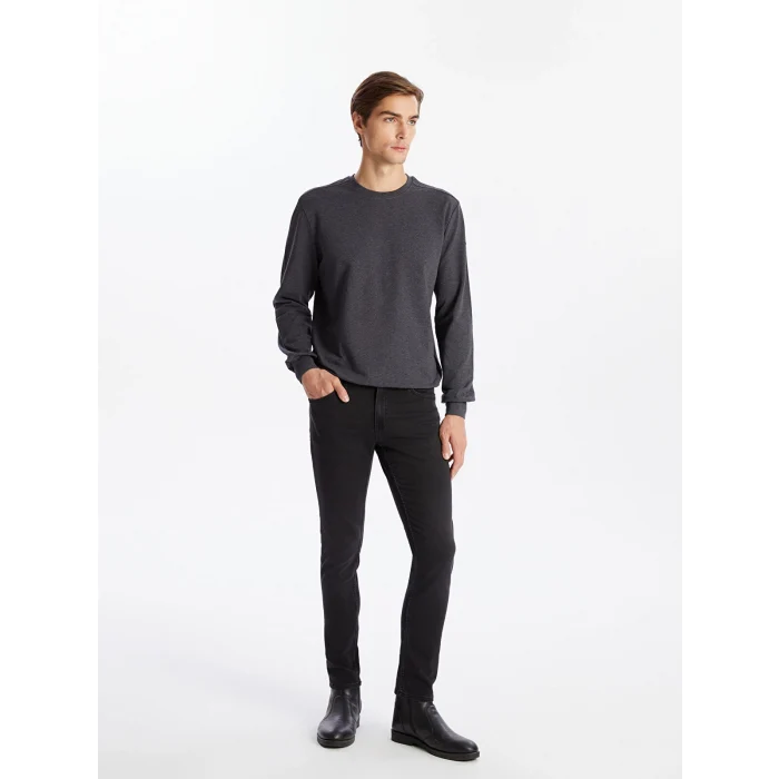 LCW Jeans Siyah 750 Slim Fit Erkek Jean Pantolon