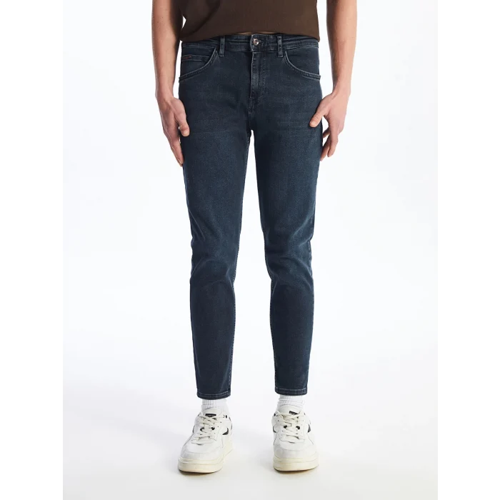 LCW Jeans Indigo 730 Havuç Kalıp Erkek Jean Pantolon