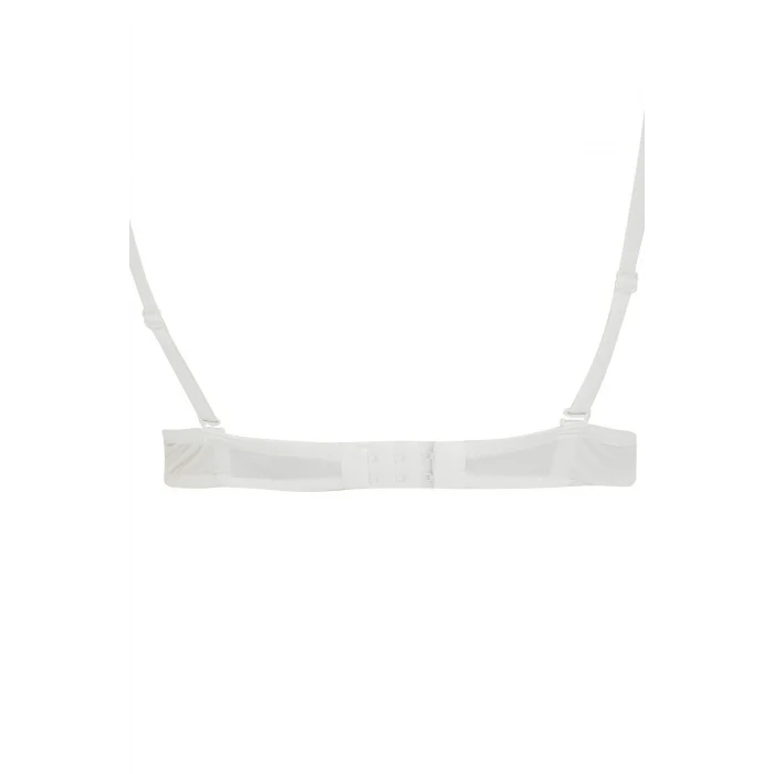 Defacto T8481 Ekru Micro Kaplı Full Push Up Straplez Sütyen-Fall in Love