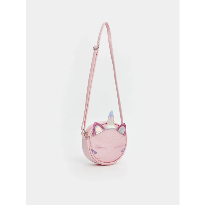LCW ACCESSORIES Pembe Hayvan Figürlü Kız Çocuk Omuz Çantası