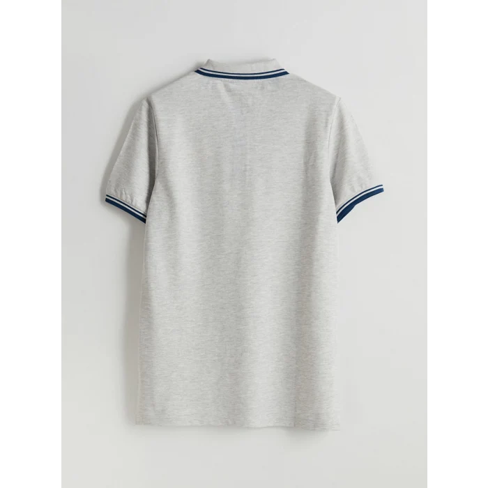 LCWAIKIKI Classic Ekru Polo Yaka Pike Erkek Tişört