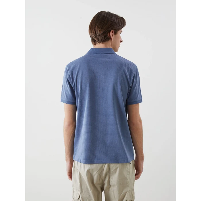 XSIDE Indigo Polo Yaka Erkek Tişört