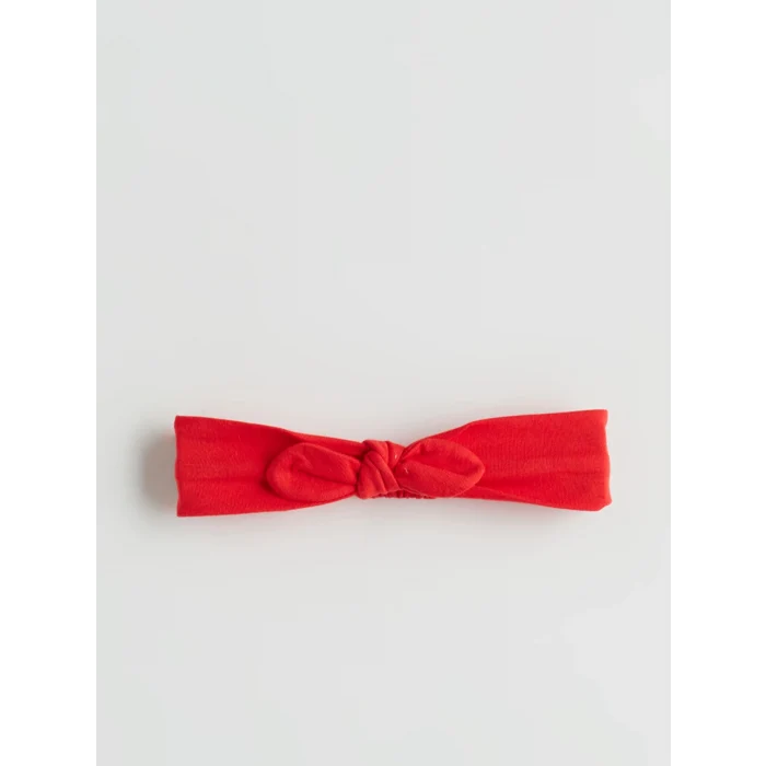 LCW baby Ekru Kız Bebek Tişört Şort Saç Bandı 3lü Takım