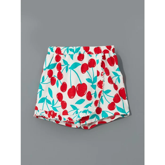 LCW baby Ekru Kız Bebek Tişört Şort Saç Bandı 3lü Takım