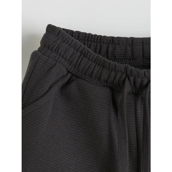 LCW Kids Bej Dinozor Baskılı Erkek Çocuk Tişört ve Şort 2li