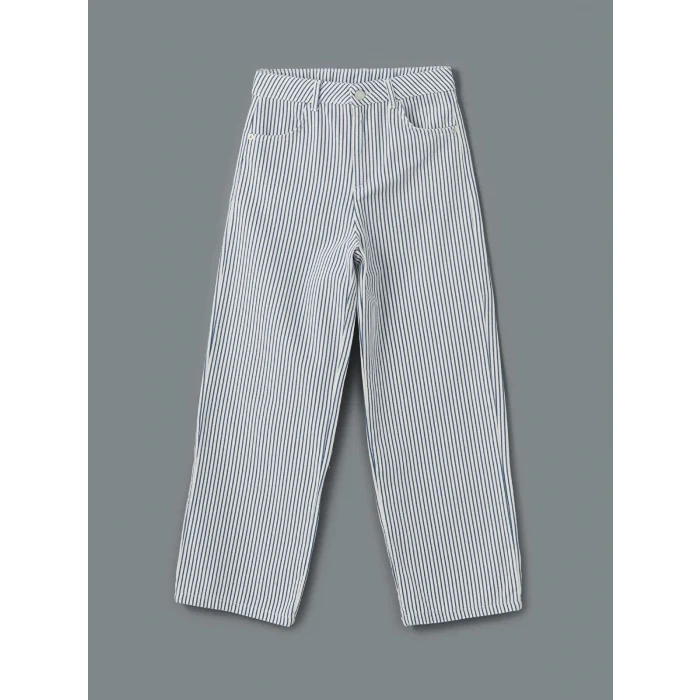 LCW Kids Ekru Beli Ayarlanabilir Lastikli Kız Çocuk Pantolon