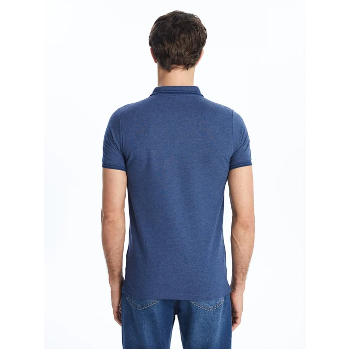 LCWAIKIKI Classic Lacivert Polo Yaka Pike Erkek Tişört