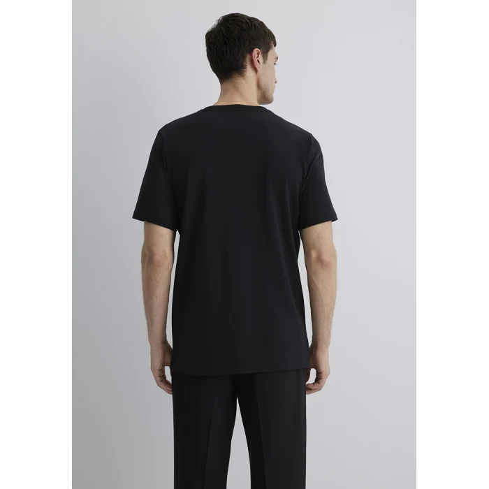 Mavi 0612647-900 Mavi Black Baskılı Siyah Tişört