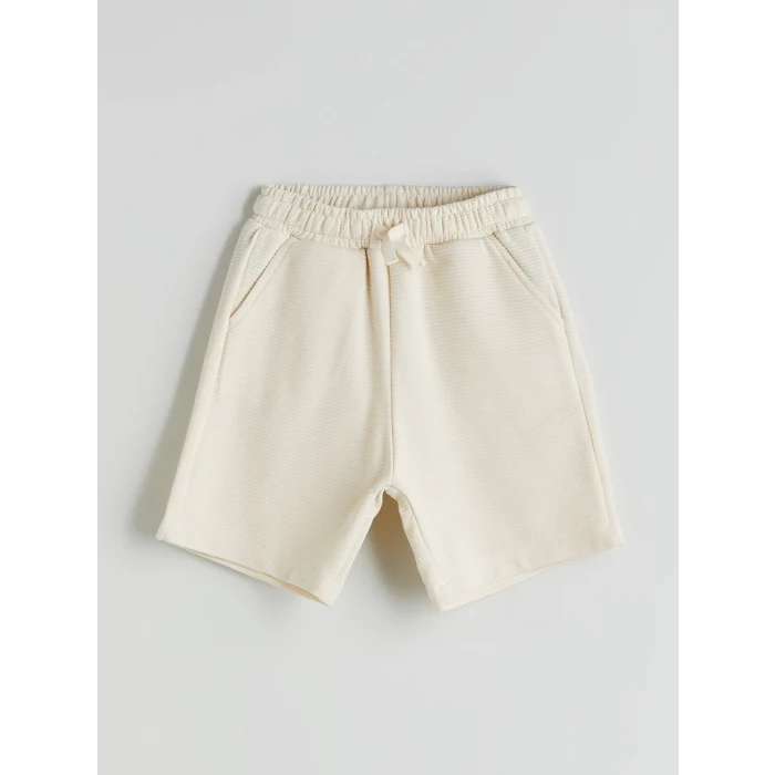 LCW Kids Kahverengi Dinozor Baskılı Erkek Çocuk Tişört ve Şort 2li