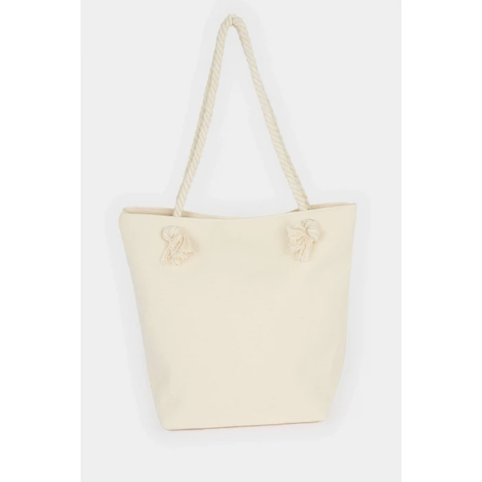 Defacto E7398 Bej Kadın Plaj Çantası