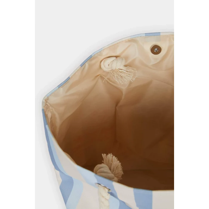 Defacto E7394 Çok Renkli Kadın Kaplumbağ Desenli Plaj Çantası