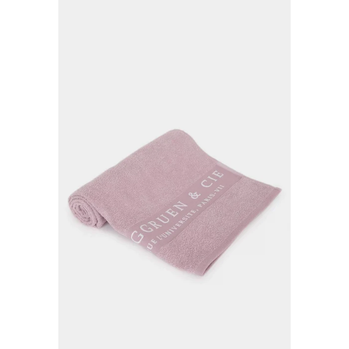 Defacto E3762 Pembe Kadın Desenli Pamuklu Plaj Havlusu