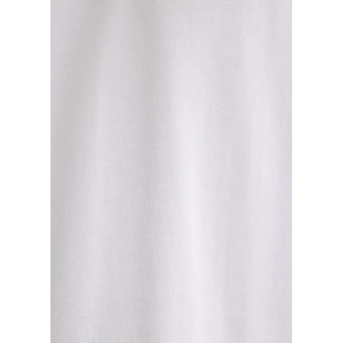 Mavi 0611924-620 Logo Kol Detaylı Beyaz Basic Tişört