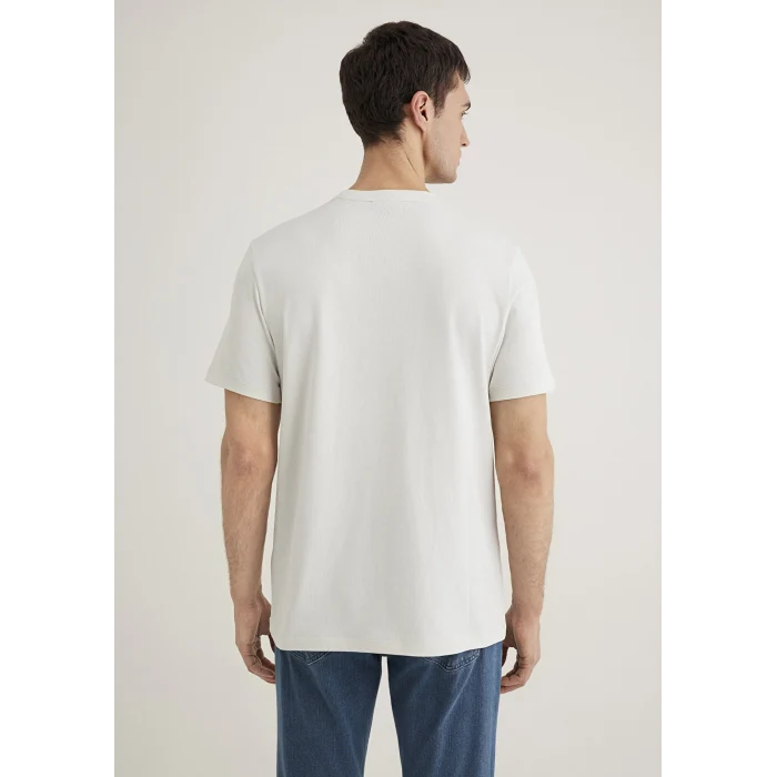 Mavi 0612643-70142 Mavi Black Baskılı Gri Tişört