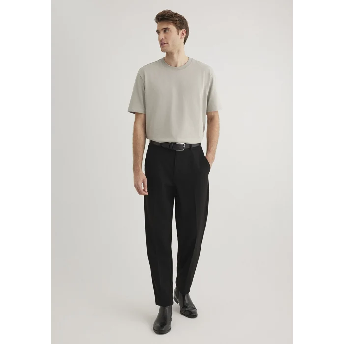 Mavi 0611596-70100 Bisiklet Yaka Gri Basic Tişört