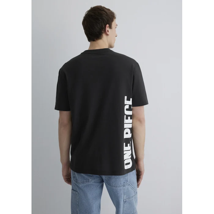 Mavi 0612662-70092 One Piece Baskılı Antrasit Tişört