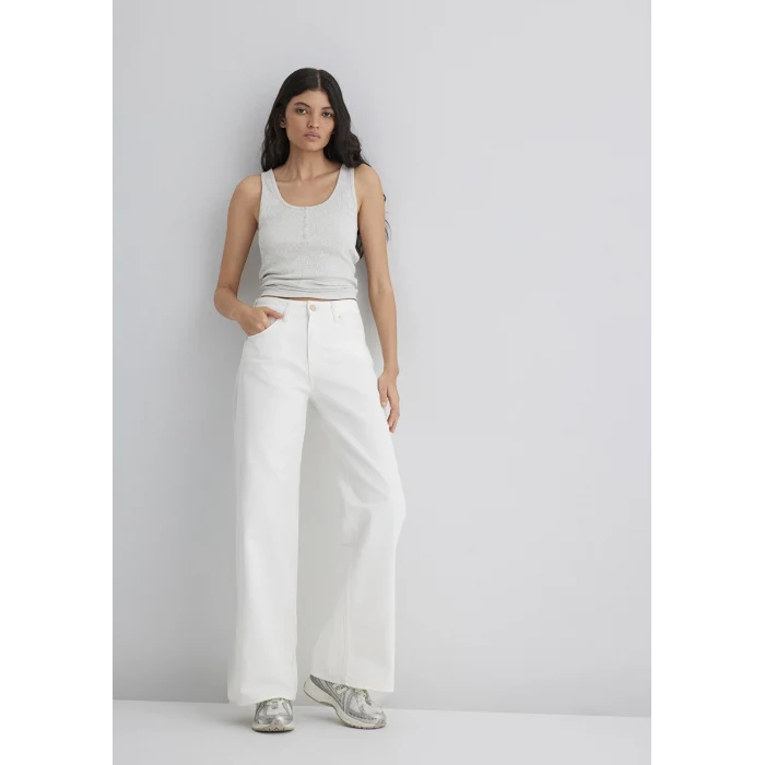 Mavi 1010763-89723 Siena Icon Beyaz Jean Pantolon