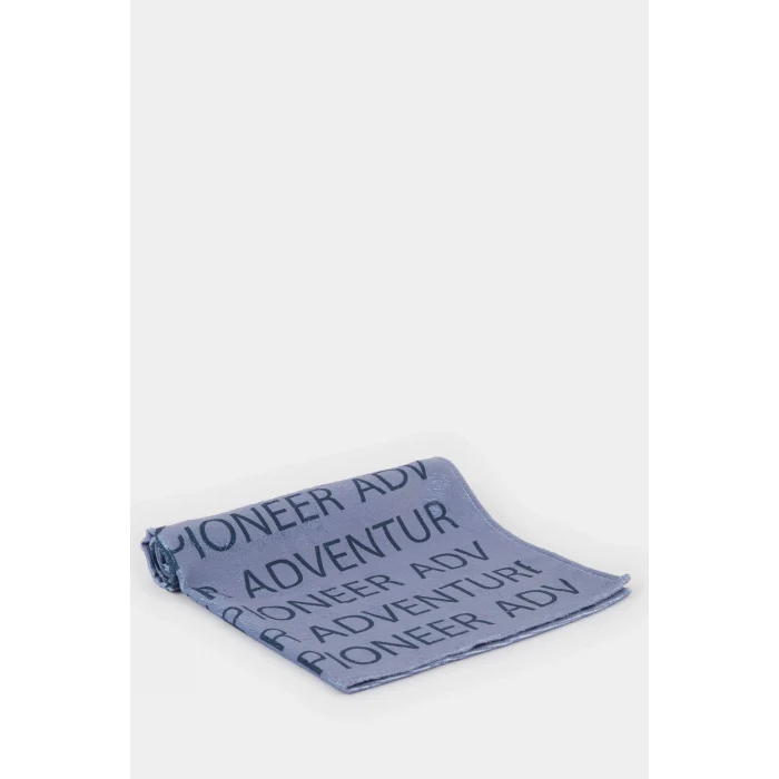 Defacto E3161 Mavi Erkek Pamuklu Plaj Havlusu